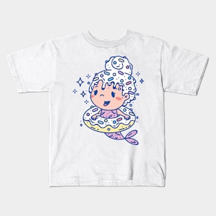 Donut Mermaid Kids T-Shirt